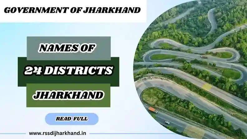 How Many Districts are there in Jharkhand