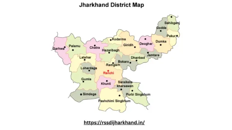 How Many Districts are there in Jharkhand?